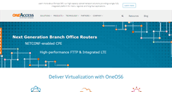 Desktop Screenshot of oneaccess-net.com
