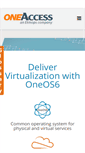 Mobile Screenshot of oneaccess-net.com