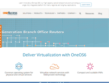Tablet Screenshot of oneaccess-net.com